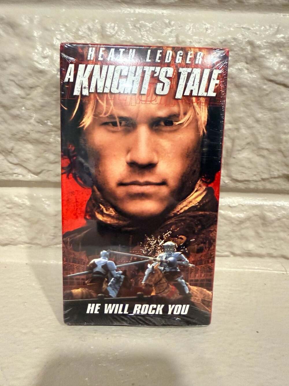 A Knight's Tale (2001) Sealed VHS Tape Starring Heath Ledger